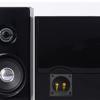 Xiatiaosann Speaker Box Terminal Round Push Spring Double Binding Post Speaker Terminal with Subwoofer Basket Closed Screw Type Banana Screws Cups,