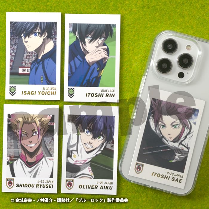 Confect Blue Lock Double Photo Card Collection F-toys (15-piece Set)