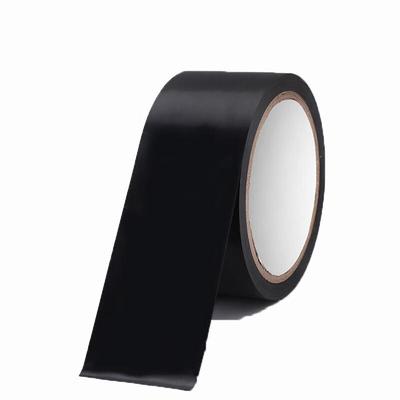 Abdo Black PVC Warning and Marking Tape (2 Rolls/Set, 33m Length)