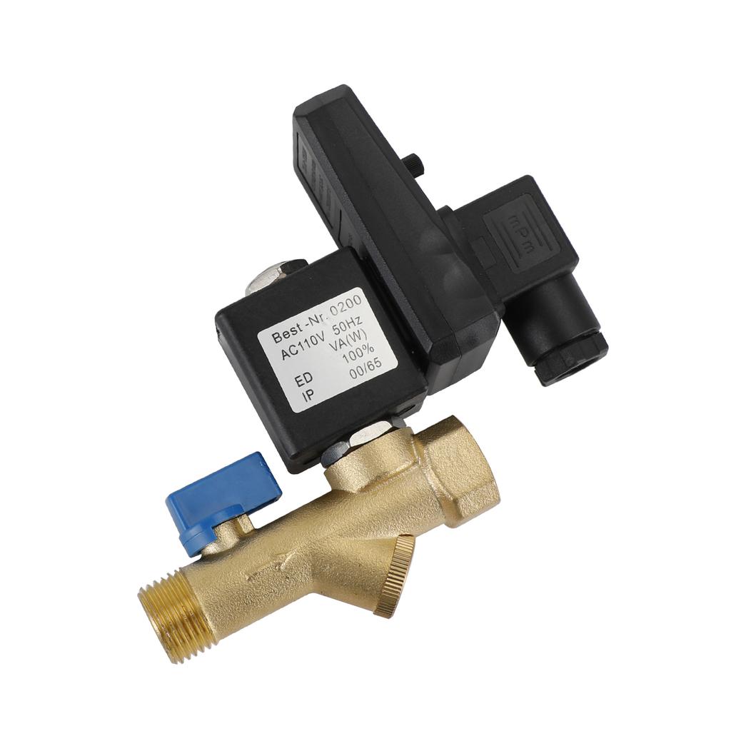 Ac110V 1/2" Multifunction Automatic Electronic Timed Air Compressed Drain Valve