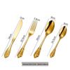 French Royal Court Stainless Steel Cutlery Set: High-End Spoons, Knives, and Forks