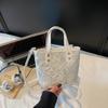 Chinese Traditional Handbag With Water Bucket Shape And Pu Material For Daily Use
