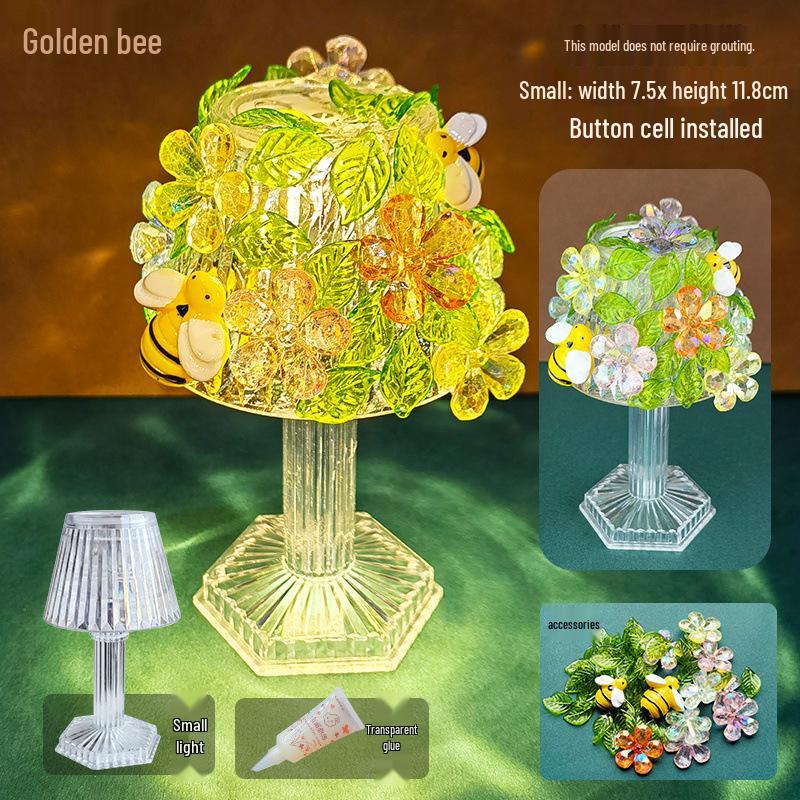 

Настольная мозаичная лампа ручной работы, набор для DIY на День матери или для тимбилдинга