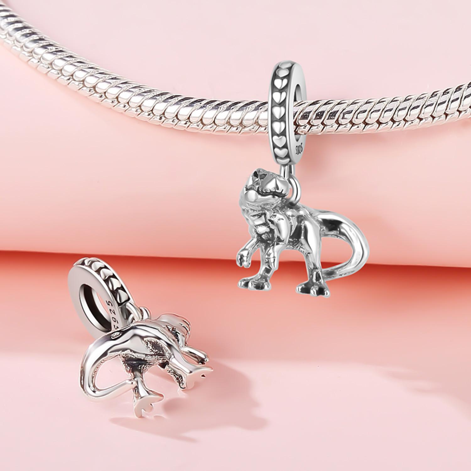 

Anniversary copper Dinosaur Chameleon Dragon Charm Bead Charms Bead Charms Compatible With Bracelets Bead Jewellery Making Fine Jewellery Gift
