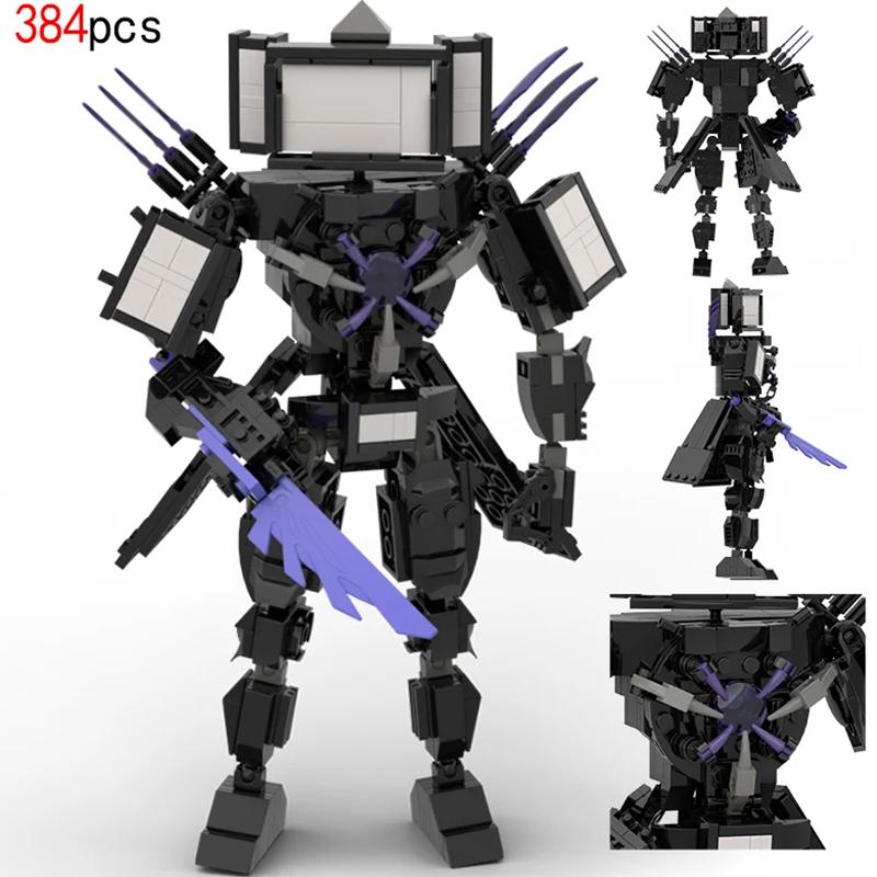 Νέα Skibidi Toileted Κτίρια Μπλοκ Titan Clock King 2.0 TVman Cameraman Speakerman Τούβλα Παιχνίδια για Παιδιά Δώρο Γενεθλίων Πάσχα