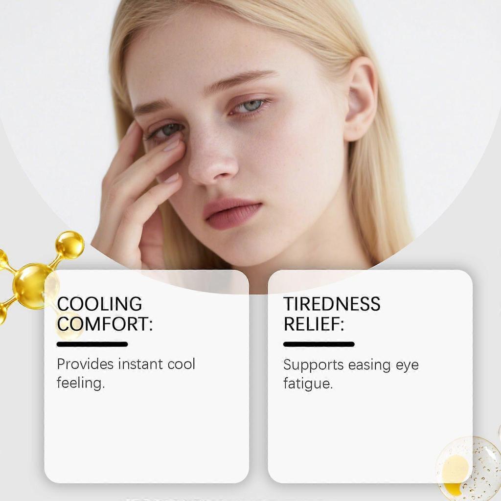Amz Cooling Eye Patches Gentle Eye Care Moisturizing Comfortable Daily Care Portable Household Essential Eye Patches