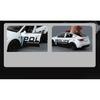 1/24 Tesla Model Y SUV Alloy Police New Energy Car Model Diecast Metal Vehicles Car Model Simulation Sound and Light Children Toy Gift