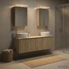 Bathroom Cabinet Set 5 Pcs Sonoma Oak Wood Based Material