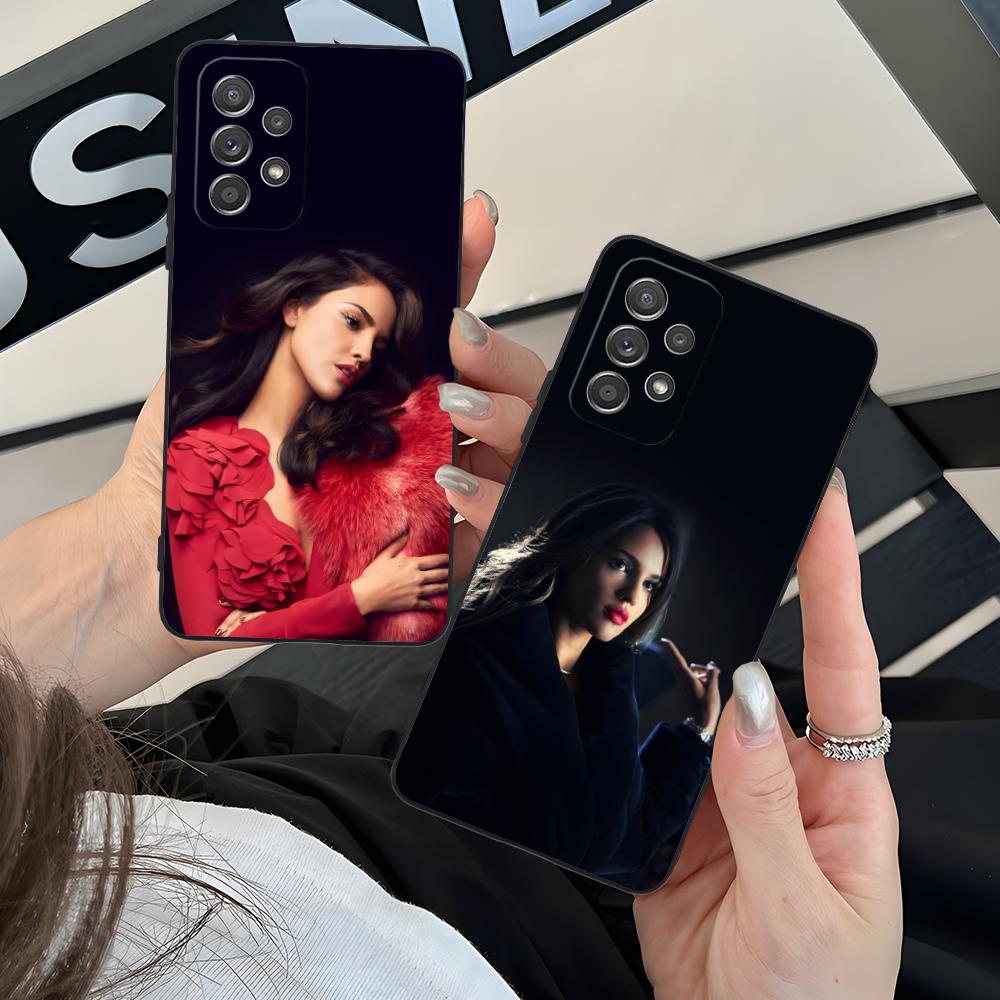 Fashion Eiza Gonzalez Matte Mobile Phone Case for Samsung Galaxy M55 54 42 35 34 33 32 23 22 15 14 13 12 F55 5G Colorful Cover