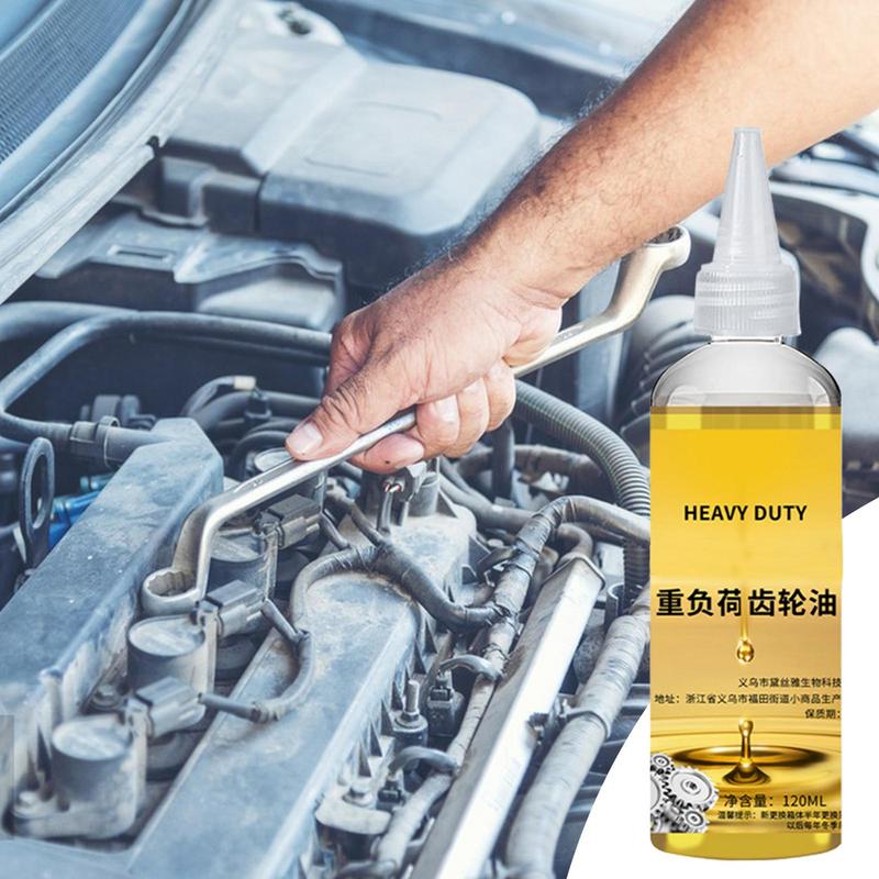 Automotive Gear Oil Gear Lubricant for Truck 120ml Anti-rust Lubricant for Motorcycle Loader Excavator Bulldozer Car Maintenance
