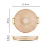 Round Storage Tray Home Living Room Coffee Table Tea Cup Storage Plate Acrylic Tray Aromatherapy Organizer Tray Home Decor