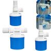 1Pc Durable Automatic Water Float Valve 1/2" Male Thread Side Inlet Water Level Control Valve Tank Valve For Water Tank