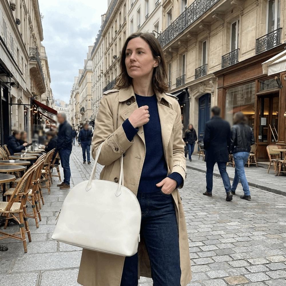 Versatile Style Shell Shoulder Bag Soft Handheld Shoulder Bag New PU Leather Tote Bag  Shopping Bag