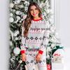 2025 Family Christmas Pajamas Set - European & American Parent-Child Matching Homewear