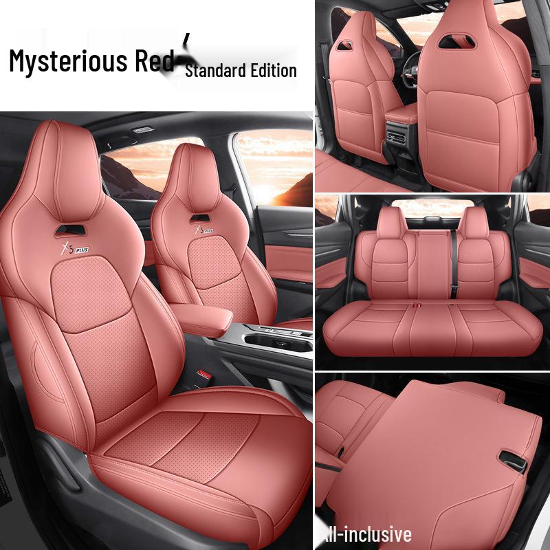 Changan X5PLUS Full Leather Car Seat Cushion - Universal, All-Season, Full Wrap Seat Cover for 26 Models