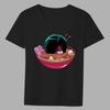 Klassisches Herren-T-Shirt Trend Japanische Jugend Bedrucktes Kurzarmshirt Anime-Serie Lässige Mode Rundhals Weiches Herren-T-Shirt