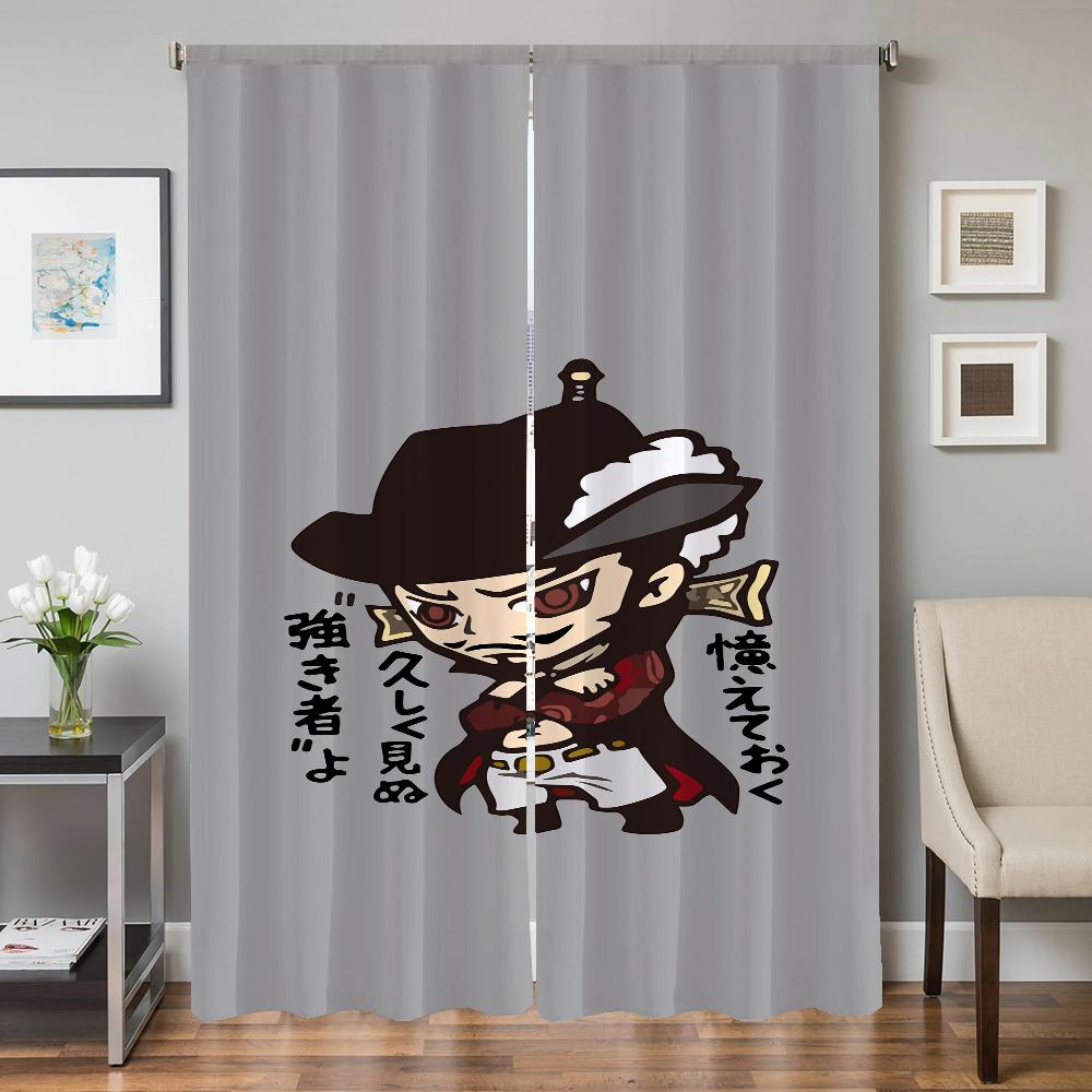 

Set Of 2 Window Kitchen Curtains Living Room Door Curtain One Piece Bedroom Decoration Partition Shade Light Blocking For Great Made Polyester W100*H130(CM)-Grommet top&2PCS
