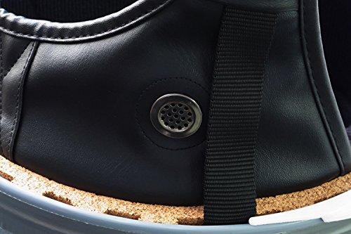 Piese de bicicletă Centrul Cască Jumătate Plută Jumătate Trei Butoane Negru Lame Free Size Circumferință decât 701002 (Cap 57 cm ~ mai puțin 60 cm)