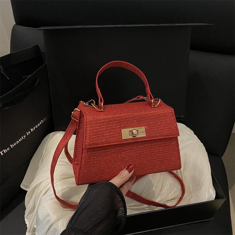 Premium Texture Temperament Handbag New Light Luxury Versatile Retro Trend Women's Shoulder Messenger Bag