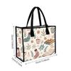Cozy Winter Pattern Tote Bag Cute Daily Use Casual Handbag for Outdoor Shopping