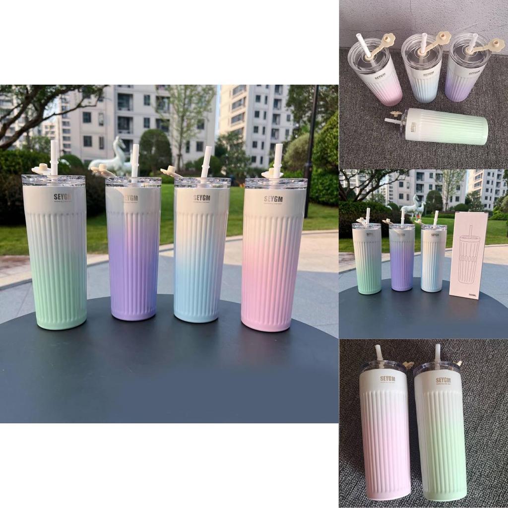 Modern And Minimalist Large Capacity 500ml Coffee Mug For Car Use With Double Wall Insulation