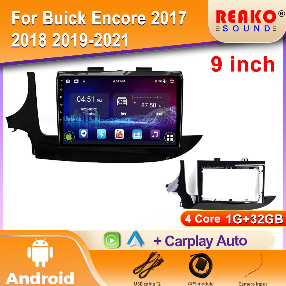 

Android 12 2K автомобильное радио для Buick Encore 2017 2018 2019-2021 Мультимедийный Bluetooth-плеер Навигация GPS 4G Carplay стерео 4 core 1GB+32GB carplay