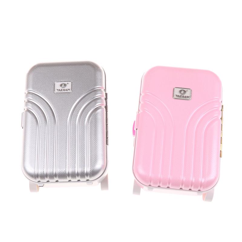 Set de Viaje Maleta Maleta Para Muñeca Americana de 18 Pulgadas Regalo(Solo Maleta)