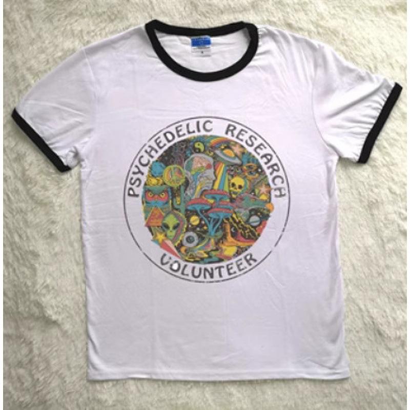 

Popular Casual Women S Short Sleeve T-Shirt Printing Spoof Pattern Street Retro Trend XXXXL