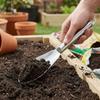 Thickened Stainless Steel Shovel Integrated Molding Rustproof Garden Shovel Ergonomic Handle Hanging Hole Hand Trowel