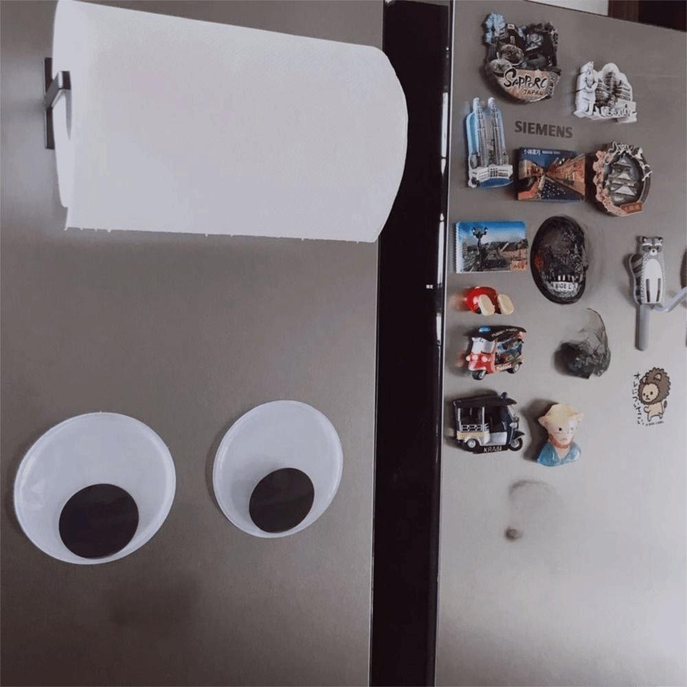 Movable Dolls Eyeball Scrapbook DIY Cute Refrigerator Door Sticker Eyeball Fridge Stickers Decal