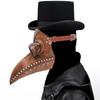 Halloween Plague Doctor Steampunk Mask - Gothic Black Death Costume Accessory