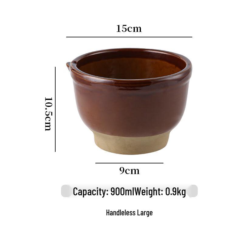 Hansheng Ceramic Mortar and Pestle Set