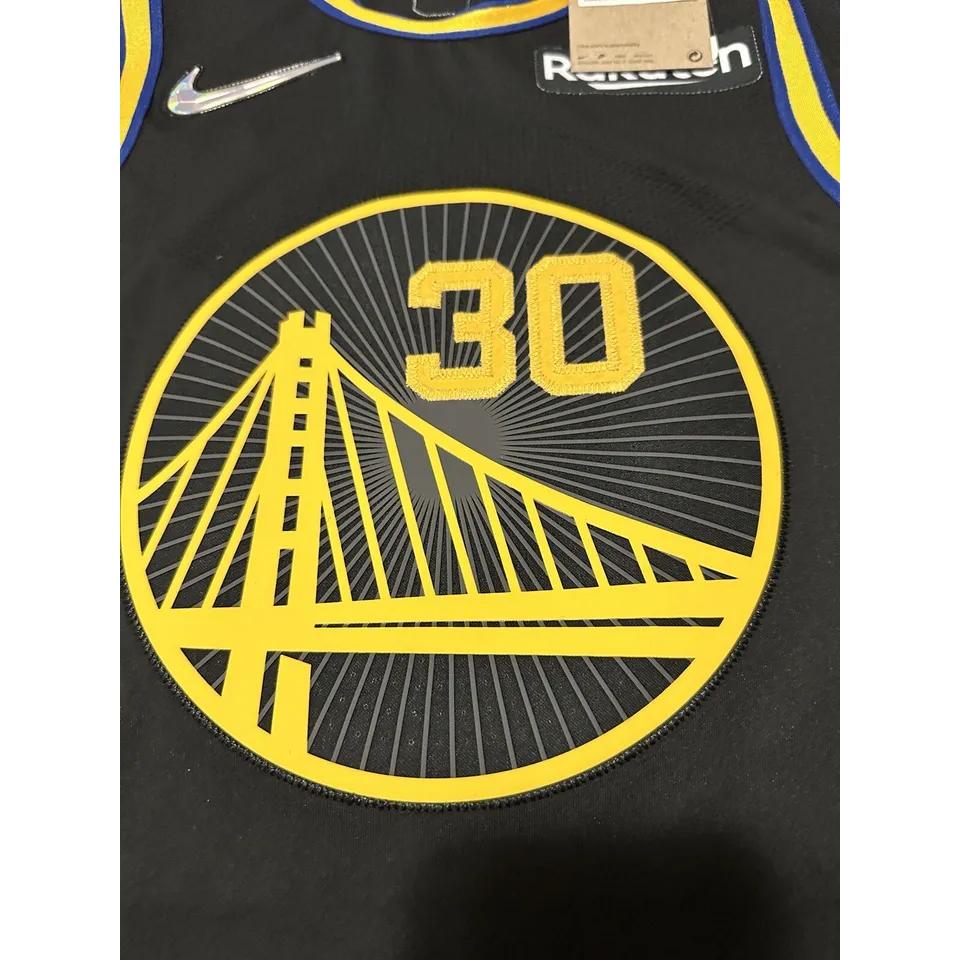 Nike X NBA Collaboration Golden State Warriors Fashion Comfortable Sleeveless Basketball Jersey Men Jersey Black DB3671-010