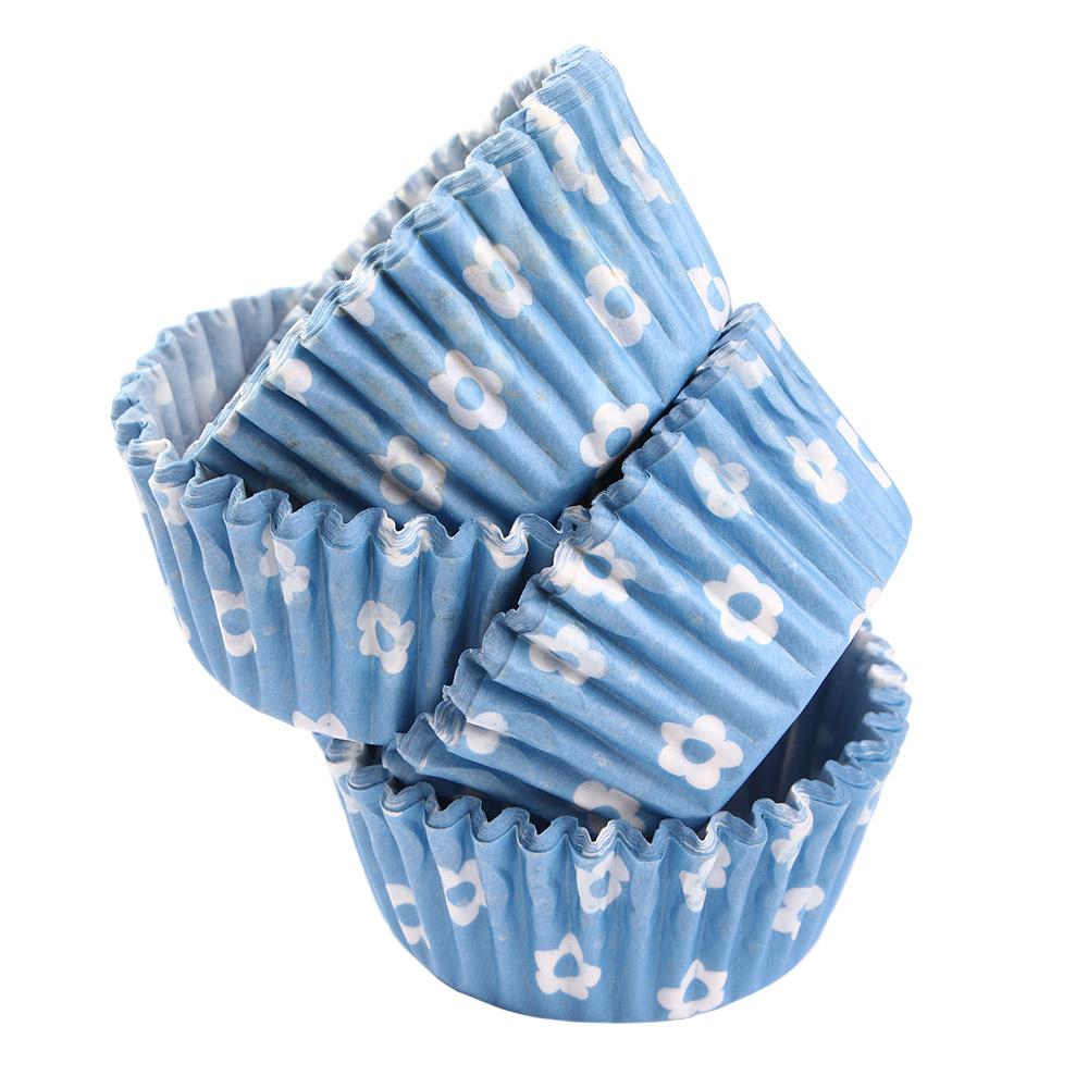 100Pcs/Lot Colorful Dotted Paper Baking Cups Muffin Cupcake Greaseproof Cake Case for Household Baking Tools