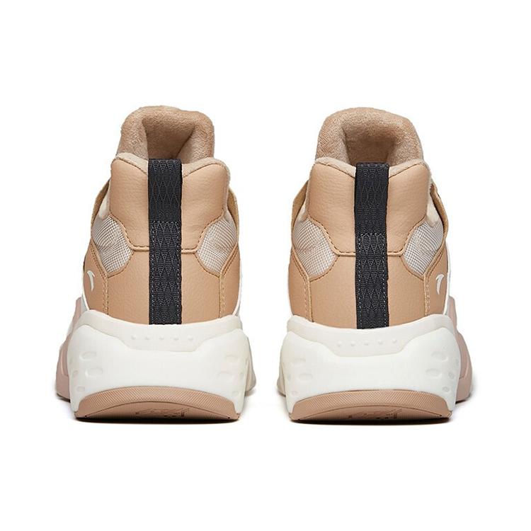 Anta Cushioning Abrasion Resistant Cushioning, Wear Resistant Low Top Casual Shoes Women's Gray Brown 122148980-1