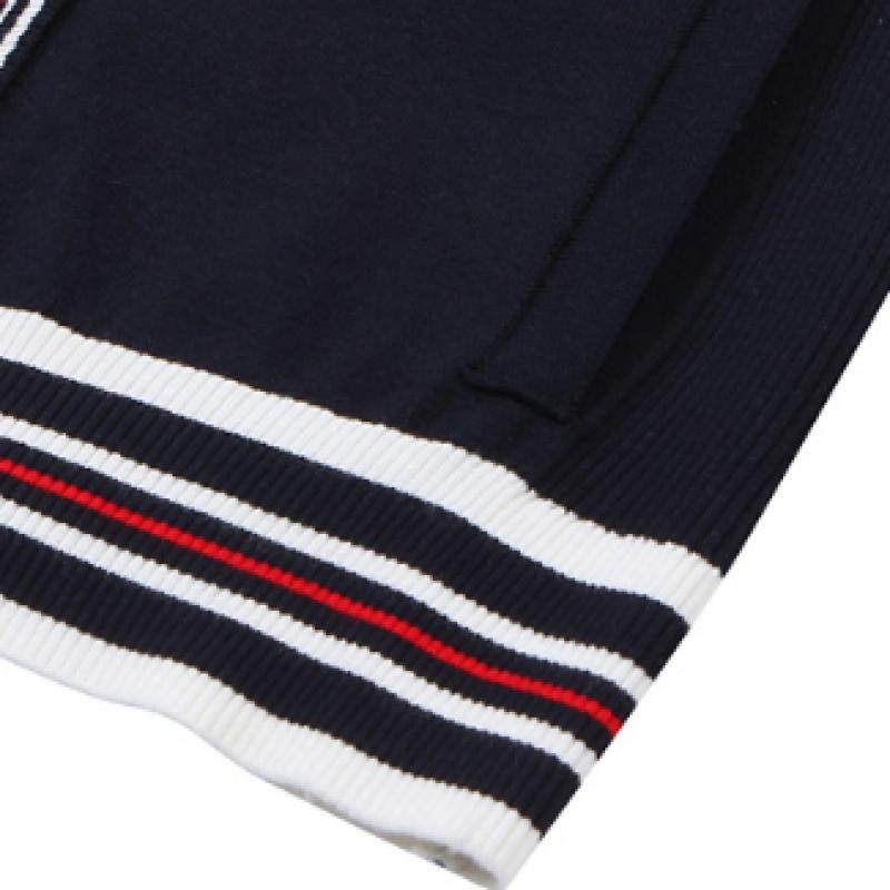 Onoff Women S Tri Color claSSic Cardigan Of2812la Navy