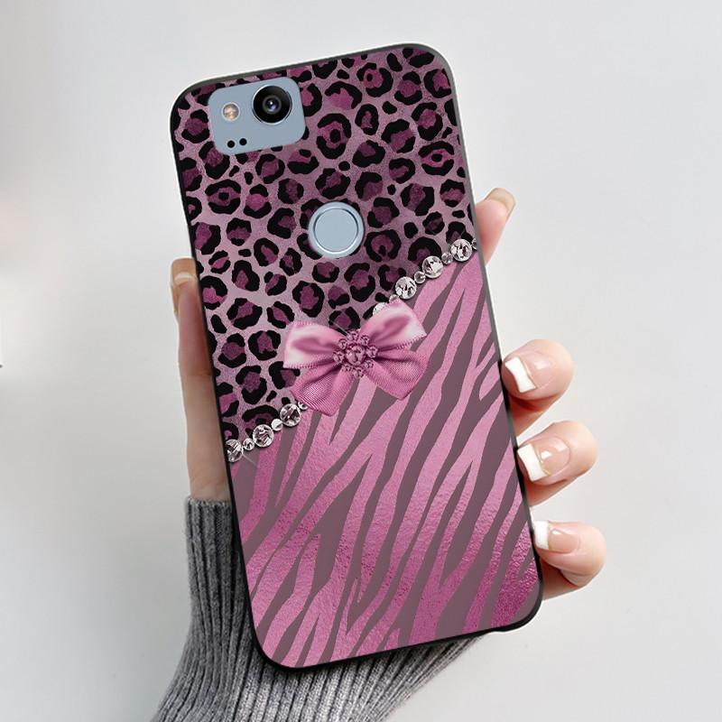 Pattern Case For Google Pixel 2 XL Pixel2 Funda Soft Silicone Shell For Google Pixel 1 XL Pixel1 Cover Cute Flower Casing Coque