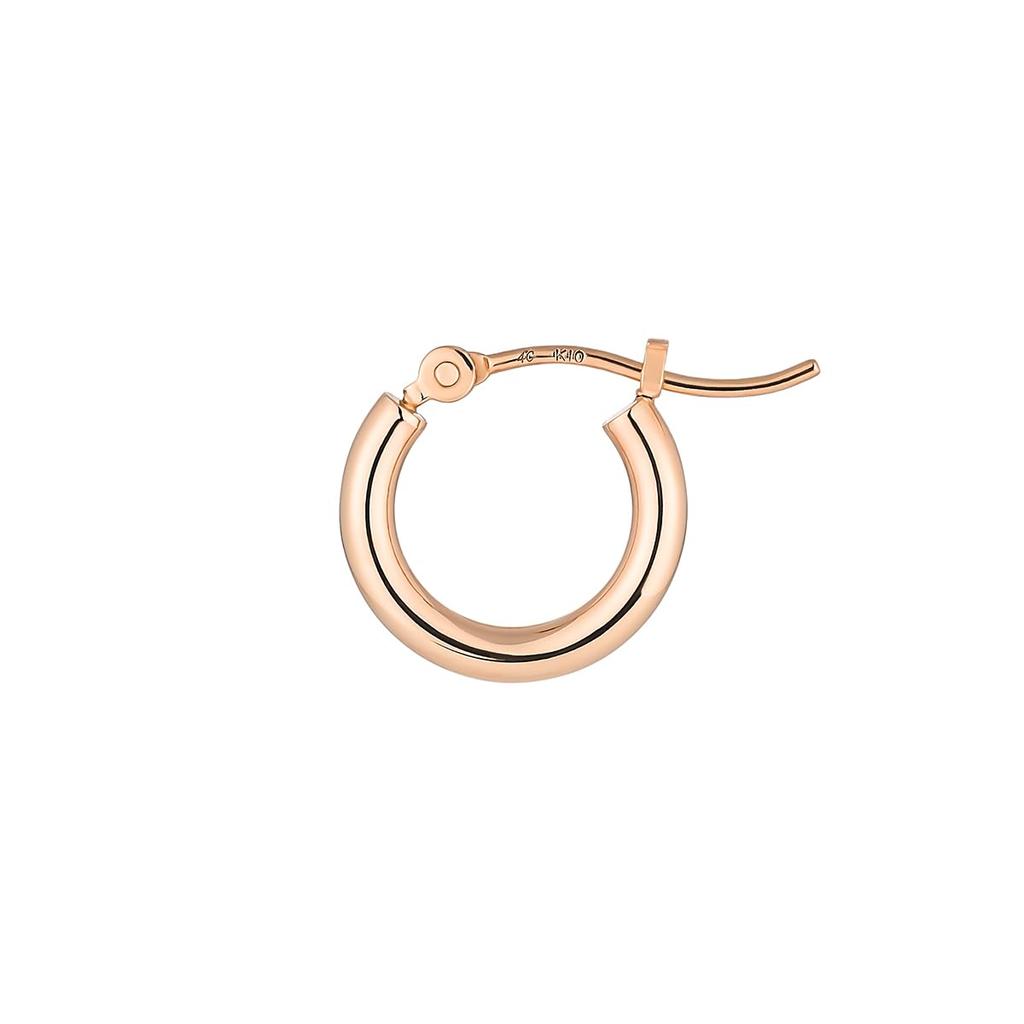 K10 Pink Gold Earrings Perfect for Birthdays and Includes Jewelry Case 4℃ (Single) 112526152101, Gifts,