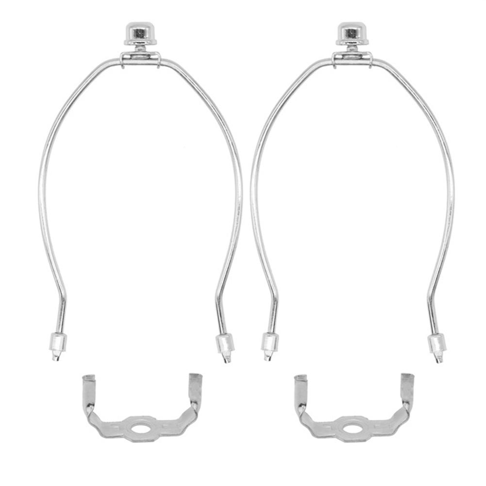 Lampshade Holder Lamp Harp Stand Lighting Ambiance Complete Lamp Kit Detachable Lampshade Hassle-free Installation