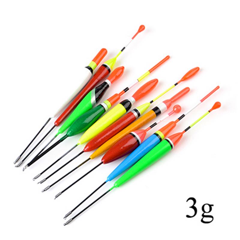 

Поплавок для рыбалки 10 шт./упак. разноцветный буй Pesca Баргузинский поплавок из пихты 3г-5г аксессуары для ловли карпа 3g