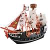 Childrens Kids Pirate Ship Pretend Toy Home Decoration Ornaments Safety Pirate Ship Model for Kids