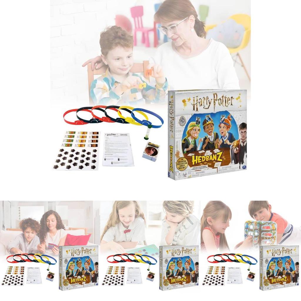 Boeiend Hedbanz Spel Voor Kinderen Interactief Engels Leren Kaartspel Plezier