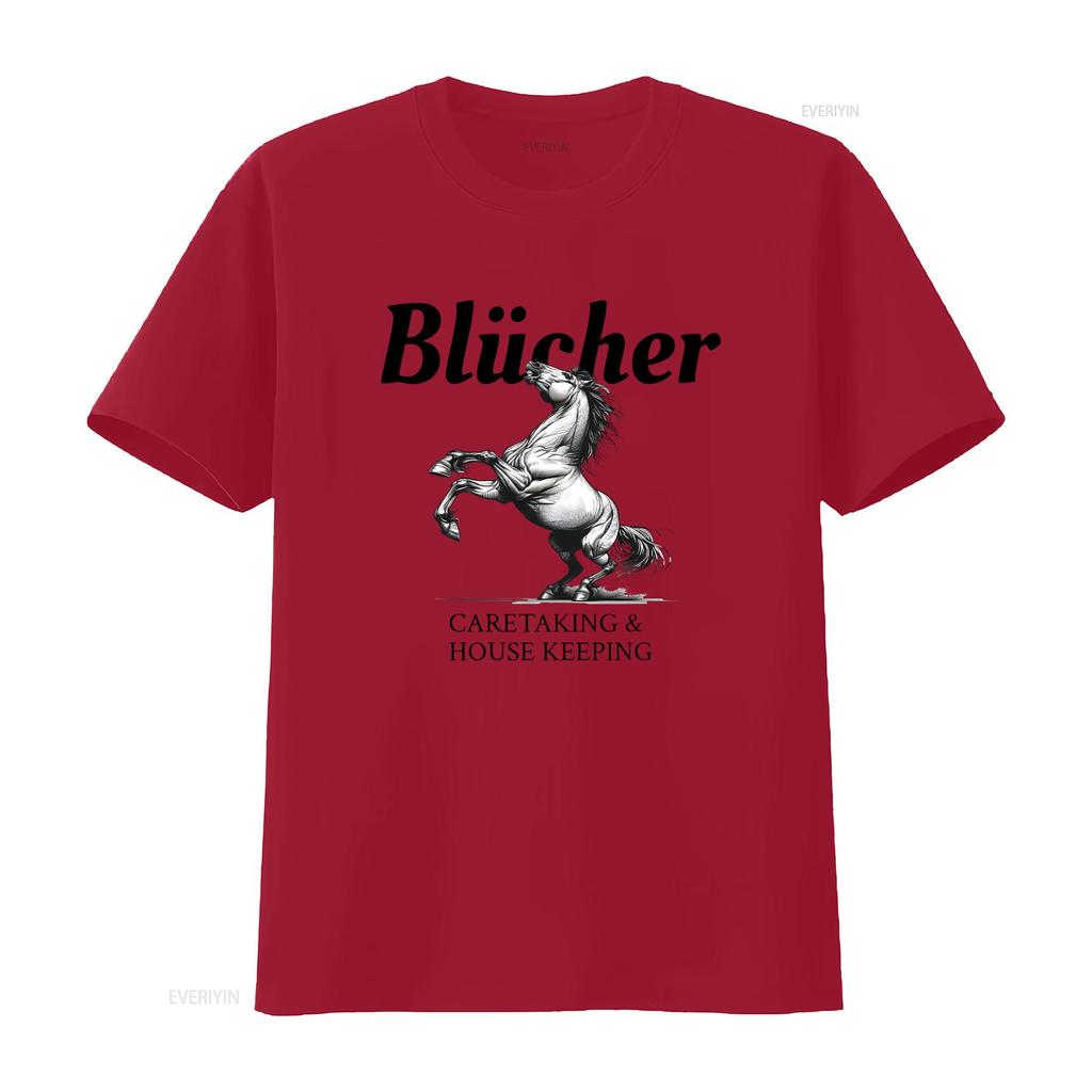 Blucher House Keeping T-Shirt Young Frankenstein Film Halloween Kostüm Oberteil Hausmeister Klassische Komödie Fan vintage gewaschen