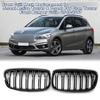 Front Grille Mesh Black Replacement, Front Bumper Grille Car Accessories Replacement for 2 Series 5 Seats Active Tourer 7 Seats F46 Gran Tourer 511373