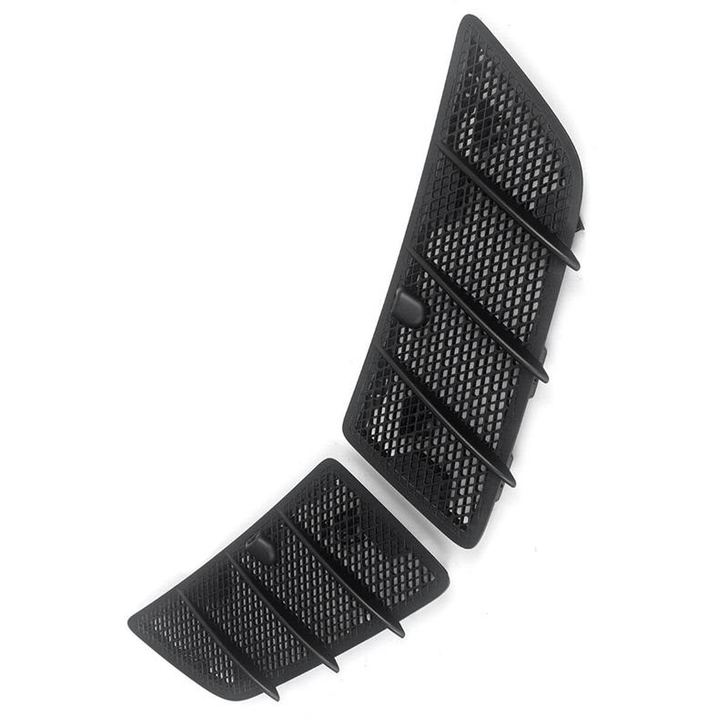 1Pair Hood Air Vent Grille Cover For Mercedes-Benz ML GL-Class W164 2007-2012 ML320 350 ML63AMG GL350 Radiator Vent Grid-A87Q