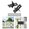 Adjustable Degree Gate Hinges Stainless Steel Auto Closing Gate Hinges Fence Door Hinge Garden Door Accessories