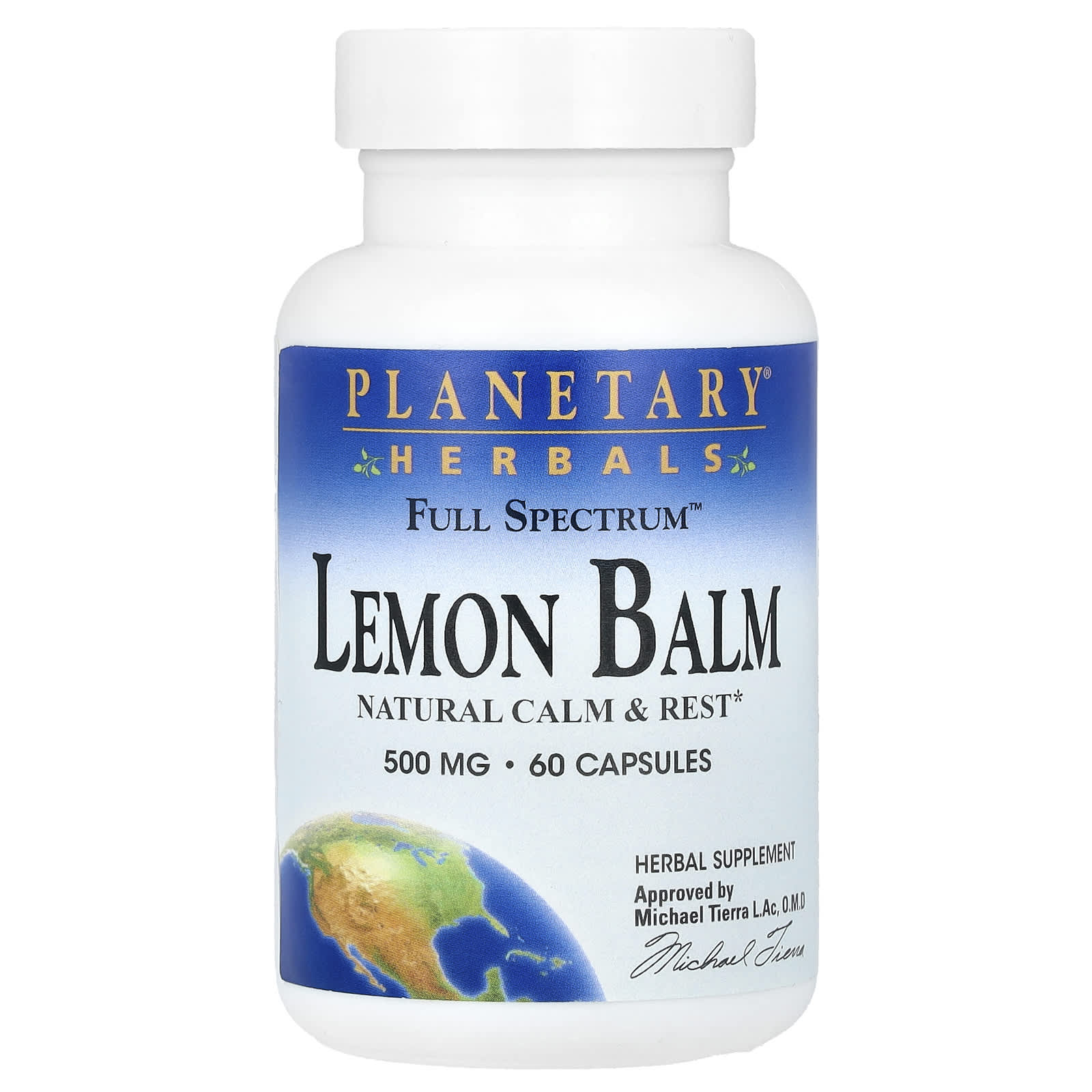 

Full Spectrum™ Lemon Balm, 1,000Mg, 60 Capsules (500Mg per Capsule)