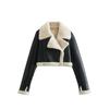 Zbzr Autumn New Women Clothes Western Style Versitile Fashion Lapel Short Long Sleeve Jacket 4341806