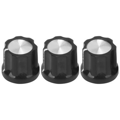 3Pcs Effect Knob Volume Control Rotation Adjustment Button Audio Equipment Accessories