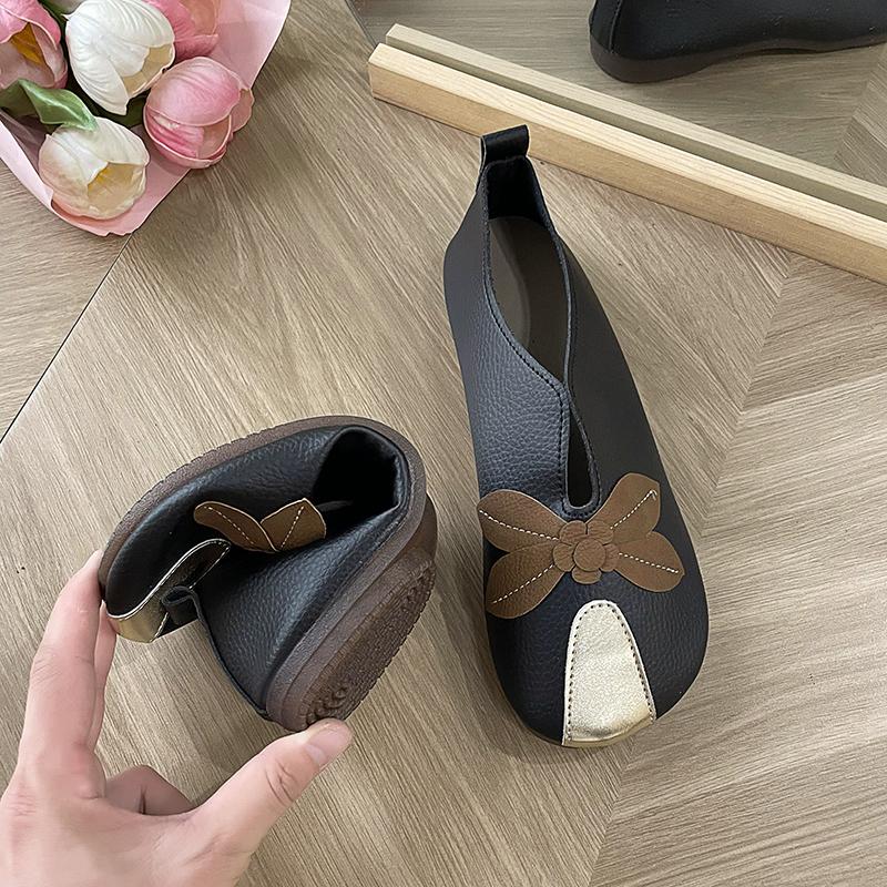Women's Single Shoes Thick Sole Round Head Baotou Fisherman Shoes Casual Fashion Soft Sole Non-slip Designer Zapatos De Mujer